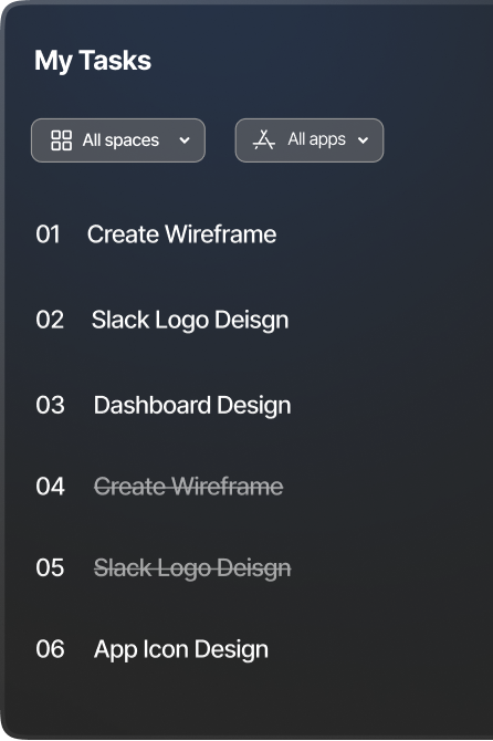 100+ applications supported